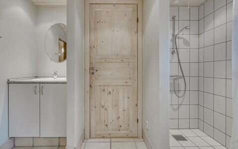 Aviaja - 12Km from the Sea: Flooring, Wall, Floor, Wood, Ceiling, Interior Design, Plumbing Fixture, Room, Door, Bathroom