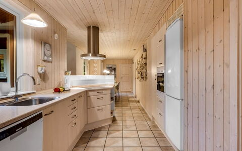 Mart - 1.6Km from the Sea: Kitchen, Interior Design, Flooring, Countertop, Wood, Floor, Ceiling, Cabinetry, Furniture, Light Fixture