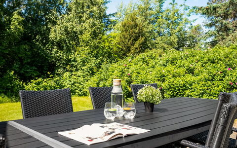 Femmy - 600M from the Sea: Furniture, Outdoor Furniture, Table, Outdoor Table, Chair, Kitchen & Dining Room Table, Shade, Patio, Garden, Hardwood