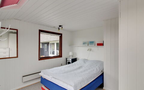 Kastehelmi - 400M from the Sea: Wood, Ceiling, Bedroom, Interior Design, Floor, Flooring, Bed, Furniture, Room, Home
