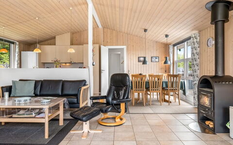 Nadia - 1.7Km from the Sea: Wood, Furniture, Ceiling, Floor, Home, Living Room, Hardwood, Couch, Cottage