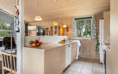 Nadia - 1.7Km from the Sea: Kitchen, Interior Design, Countertop, Wood, Flooring, Furniture, Ceiling, Kitchen Appliance, Floor, Cabinetry