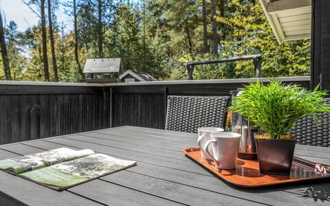 Valpuri - 1.3Km to the Fjord: Wood, Hardwood, Deck, Plank, Wood Flooring, Wood Stain, Outdoor Furniture, Porch, Natural Material, Outdoor Structure