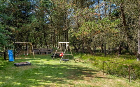Ufred - 1.3Km to the Fjord: Tree, Grass, Outdoor Play Equipment, Land Lot, Garden, Woodland, Park, Lawn, Shade, Backyard