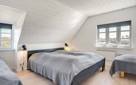 Domnika - 350M from the Sea: Bedroom, Flooring, Wood, Bed, Ceiling, Floor, Interior Design, Bedding, Bed Sheet, Home