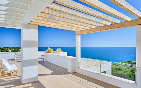 Villa Ola: Furniture, Property, Cabinetry, Comfort, Window, Building, Mirror, Wood, Bed Frame, Bed