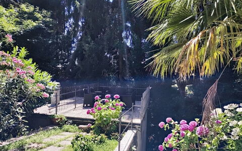 Casa sul Torrente: Vegetation, Shrub, Garden, Spring, Landscaping, Backyard, Shade, Yard, Botanical Garden