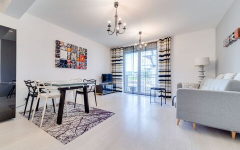 Kęty: Furniture, Property, Table, Wood, Architecture, Interior Design, Flooring, Living Room, Floor, Wall