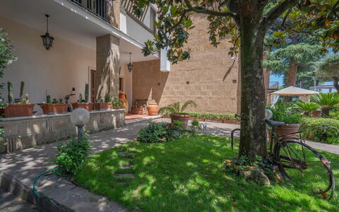A Casa Di Camillo, Nepi, a C, Wifi: Plant, Property, Bicycle, Building, Tree, Architecture, Neighbourhood, Urban Design, Grass, Road Surface