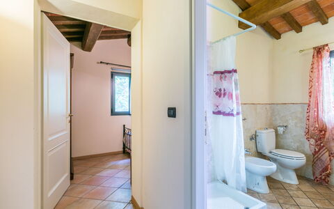 La Cupola: Girasole: Building, Plumbing Fixture, Interior Design, Wood, Floor, Bathroom, Curtain, Flooring, Real Estate