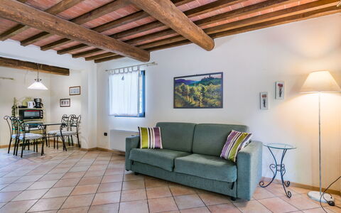 La Cupola: Girasole: Furniture, Couch, Property, Picture Frame, Table, Interior Design, Wood, Comfort, Living Room, Floor