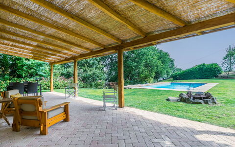 La Cupola: Girasole: Plant, Property, Furniture, Building, Nature, Table, Shade, Outdoor Furniture, Architecture, Leisure