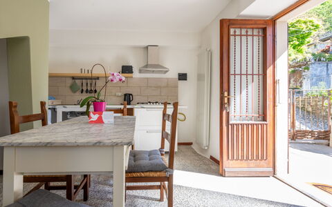 Trekking House: Property, Furniture, Table, Plant, Chair, Building, Wood, Interior Design, Houseplant, Floor
