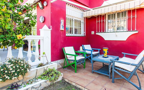 Villa Almudena: Plant, Furniture, Property, Interior Design, Houseplant, Table, Window, Flowerpot, Wall, Real Estate