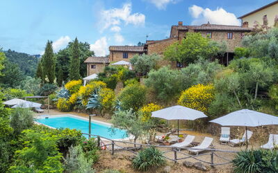 Montevarchi 921: Cloud, Plant, Sky, Water, Building, Tree, Natural Landscape, Window, Swimming Pool, House
