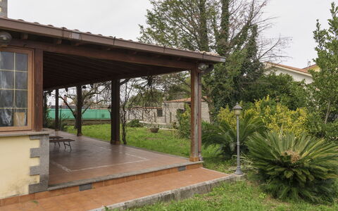 Lungo L'Ardeatina: Water, Plant, Azure, Tree, Sky, Swimming Pool, Arecales, Shade, Leisure, Real Estate