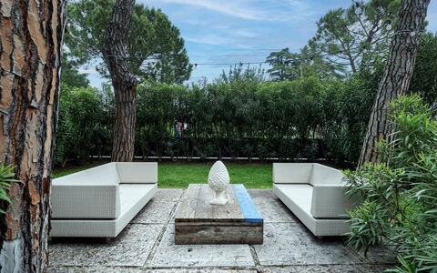 Dal Molin Apartment, Garda Lake, Ac, Fitness, Jacu: Plant, Sky, Property, Cloud, Tree, Grass, Building, Wall, Shrub, Landscape