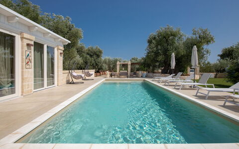 Terra Mater: Swimming Pool, Estate, Outdoor Furniture, Water Feature, Shade, Resort, Villa, Thermae