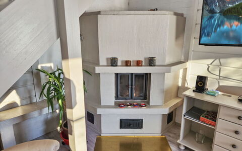 Haaparanta: Interior Design, Furniture, Room, Living Room, Hearth, Ceiling, Chair, Home Appliance, Houseplant, Television