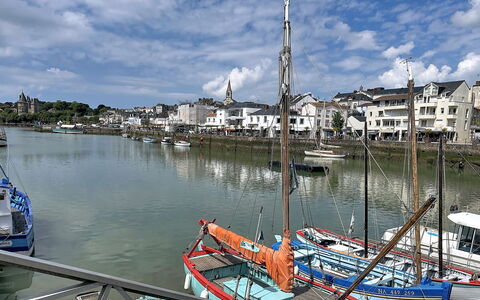 Les Terrasses de Pornic: Boat, Water, Body Of Water, Watercraft, Waterway, Channel, Boats And Boating--Equipment And Supplies, Port, Harbor, Marina