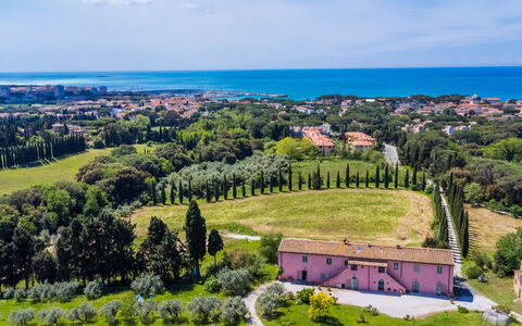 Castiglioncello 180: Sky, Plant, Cloud, Daytime, Property, Natural Landscape, Land Lot, Tree, Building, Vegetation