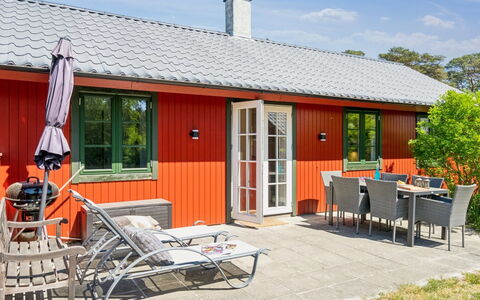 Gubbe - 300M from the Sea: Wood, Roof, Architecture, Home, House, Cottage, Siding, Hardwood, Slope, Estate