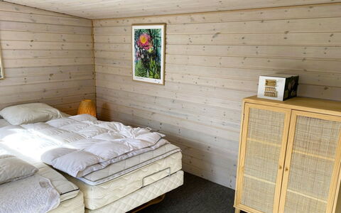Hilde - 350M to the Fjord: Furniture, Wood, Flooring, Floor, Interior Design, Room, Bedroom, Ceiling, Bed, Hardwood