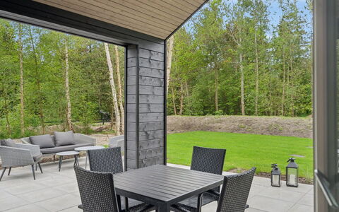Laina - 250M from the Sea: Roof, House, Home, Cottage, Door, Siding, Deck, Porch, Plank, Hardwood
