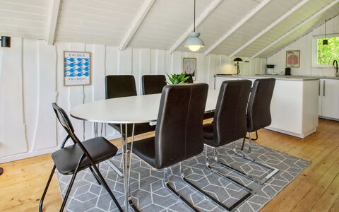 Jaakob - 30Km from the Sea: Furniture, Flooring, Interior Design, Floor, Ceiling, Kitchen & Dining Room Table, Lighting, Dining Room, Table, Chair