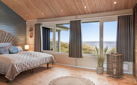 Aster - 150M from the Sea: Interior Design, Furniture, Bed, Bedroom, Flooring, Floor, Wood, Ceiling, Wood Flooring, Bed Sheet