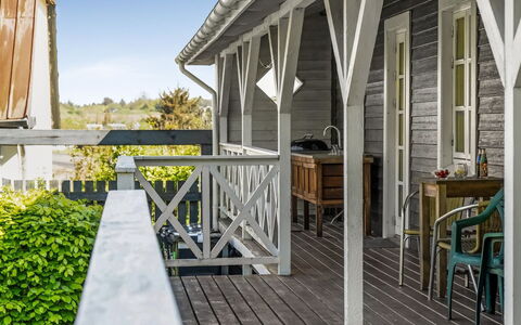 Ejnarine - 600M to the Fjord: Wood, Porch, Home, Deck, Siding, Composite Material, Cottage, Plank, Hardwood, Shade
