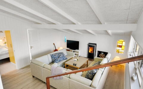Senija - 334M from the Sea: Interior Design, Flooring, Floor, Furniture, Wood, Ceiling, Couch, Room, Living Room, Lighting