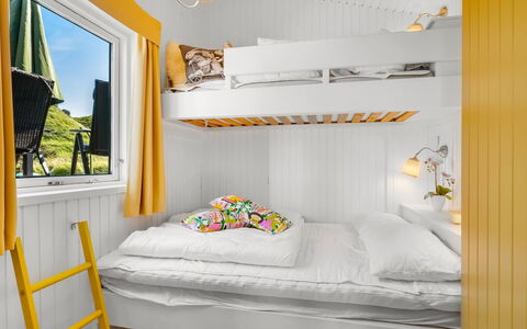 Senija - 334M from the Sea: Bedroom, Bed, Interior Design, Bed Sheet, Bedding, Linens, Bunk Bed, Bed Frame, Throw Pillow, Furniture