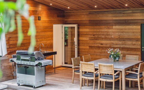 Zezilie - 500M from the Sea: Roof, House, Home, Cottage, Door, Siding, Deck, Porch, Plank, Hardwood