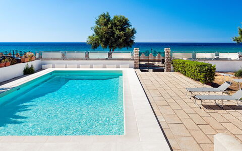 Villa Cornino: Water, Sky, Property, Blue, Plant, Swimming Pool, Azure, Building, Rectangle, Tree
