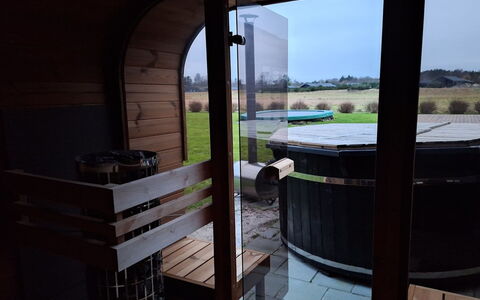Syni - 450M from the Sea: Roof, Home, Door, Cottage, Shade, Siding, Yard, Estate, Backyard