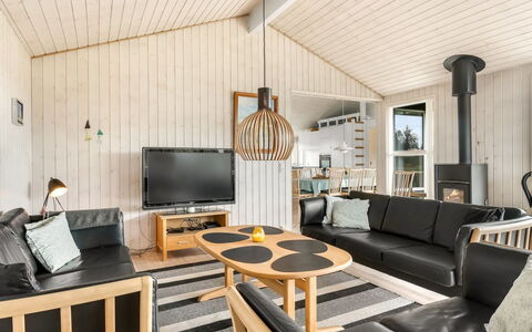Juris - 950M from the Sea: Wood, Interior Design, Ceiling, Living Room, Home, Room, Couch, Light Fixture, Hardwood