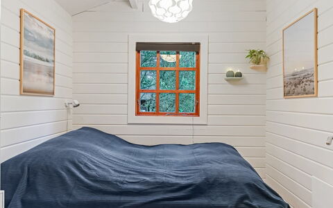 Barthi - 1.6Km from the Sea: Wood, Flooring, Interior Design, Ceiling, Floor, Bedroom, Lighting, Furniture, Room, Bed