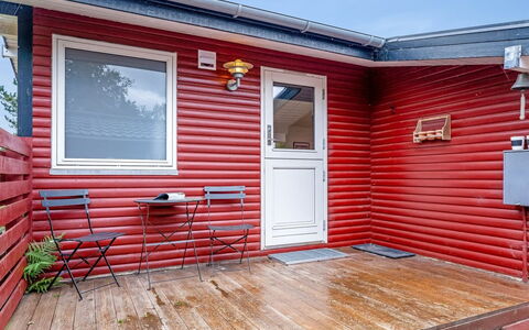 Borghild - 500M from the Sea: Kitchen, Countertop, Kitchen Appliance, Flooring, Cabinetry, Interior Design, Major Appliance, Floor, Home, Furniture
