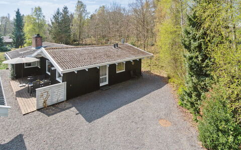 Gjertrud - 1Km from the Sea: Roof, House, Home, Cottage, Siding, Estate, Driveway, Garden Buildings, Yard, Shed