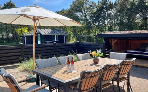 Aviaya - 350M from the Sea: Furniture, Outdoor Furniture, Wood, Table, Chair, Outdoor Table, Hardwood, Wood Stain, Shade, Patio