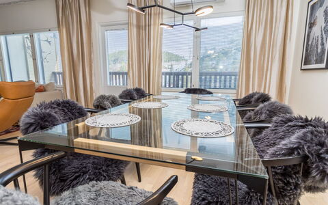 Casa Krogerus Ruka: Furniture, Interior Design, Chair, Table, Wood, Flooring, Floor, Ceiling, Kitchen & Dining Room Table, Dining Room