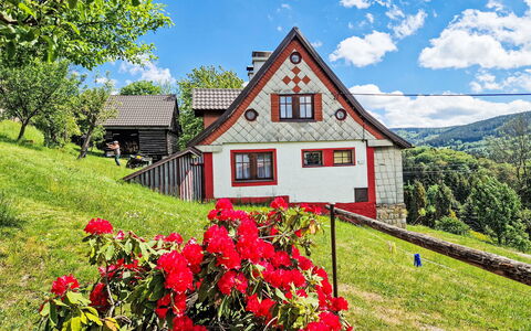 Na Kopečku: Plant, Flower, Cloud, Sky, Property, Window, Building, Green, Natural Landscape, House