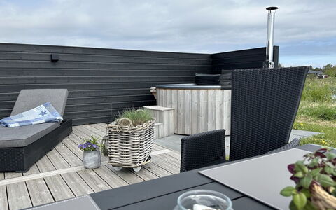 Frithbjorn - 900M from the Sea: Wood, Home, Porch, Deck, Hardwood, Roof, Wood Stain, Wood Flooring, Eco Hotel