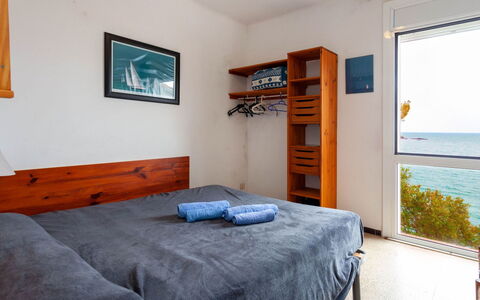 Villa Cassiopee: Furniture, Property, Picture Frame, Building, Comfort, Azure, Wood, Bed Frame, Interior Design, Plant