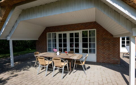 Ejvi - 4Km from the Sea: Wood, Roof, Cottage, Home, Shade, Estate, Outdoor Furniture, Farmhouse, Outdoor Structure