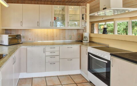 Alina - 1Km from the Sea: Kitchen, Countertop, Cabinetry, Kitchen Appliance, Flooring, Interior Design, Wood, Furniture, Major Appliance, Floor
