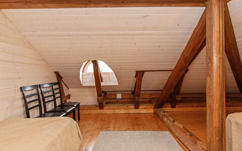 Kaislajärven Huvila: Furniture, Interior Design, Flooring, Floor, Table, Ceiling, Kitchen & Dining Room Table, Lighting, Chair, Home