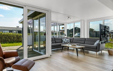 Myrte - 300M from the Sea: Interior Design, Flooring, Wood, Furniture, Couch, Floor, Wood Flooring, Living Room, Ceiling, Home