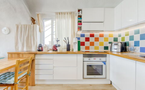 La Torre: Cabinetry, Property, Countertop, Sink, Kitchen Sink, Furniture, Wood, Kitchen Stove, Kitchen, Interior Design